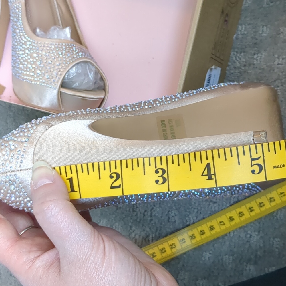 Charlotte Russe Sparkling Heels - Picture 8 of 9